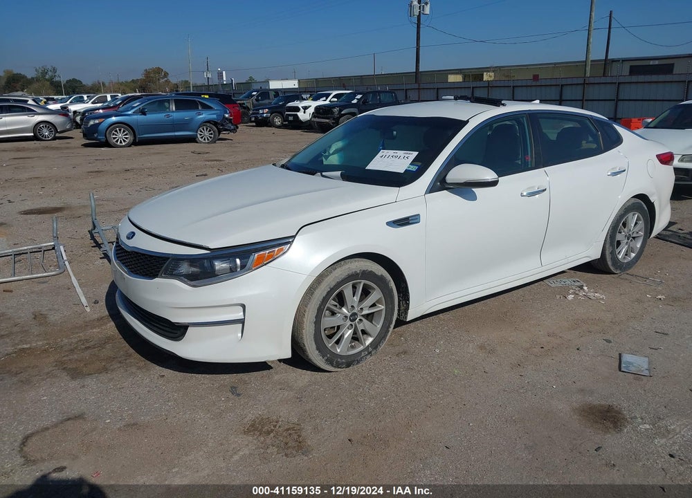 2017 KIA OPTIMA LX VIN: KNAGT4L37H5161735