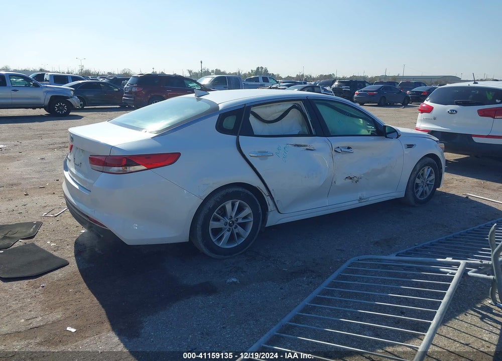 2017 KIA OPTIMA LX VIN: KNAGT4L37H5161735