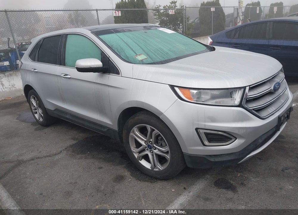 2016 FORD EDGE TITANIUM VIN: 2FMPK3K98GBB12653