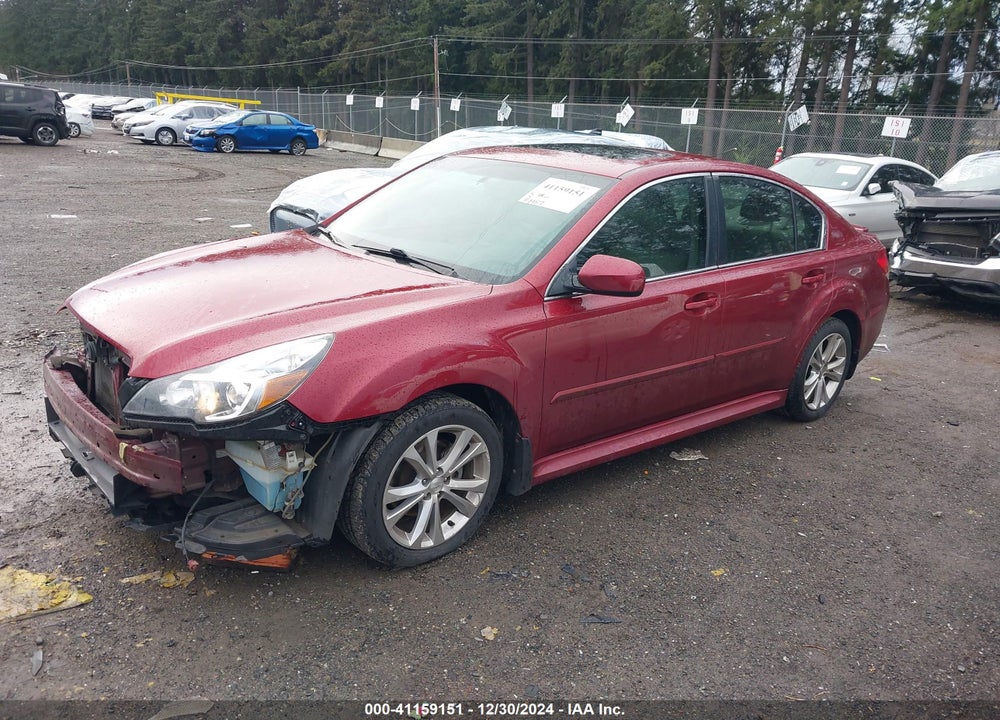 2013 SUBARU LEGACY 2.5I LIMITED VIN: 4S3BMBK61D3049237