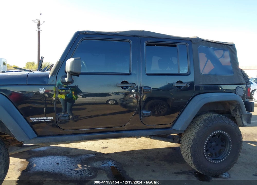 2010 JEEP WRANGLER UNLIMITED SPORT VIN: 1J4BA3H15AL209409