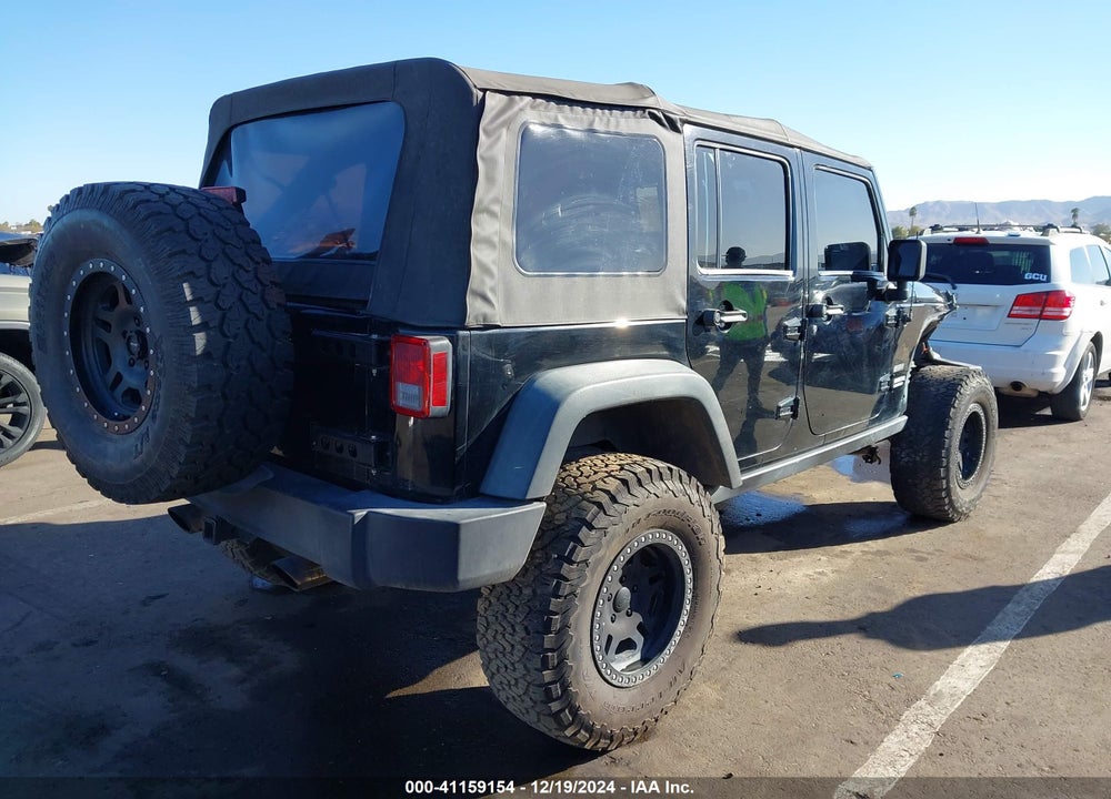 2010 JEEP WRANGLER UNLIMITED SPORT VIN: 1J4BA3H15AL209409