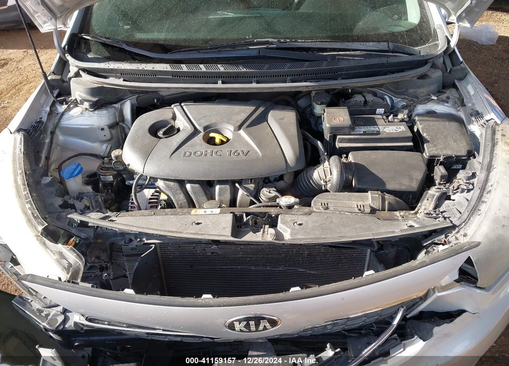 2016 KIA FORTE VIN: KNAFK4A6XG5449467