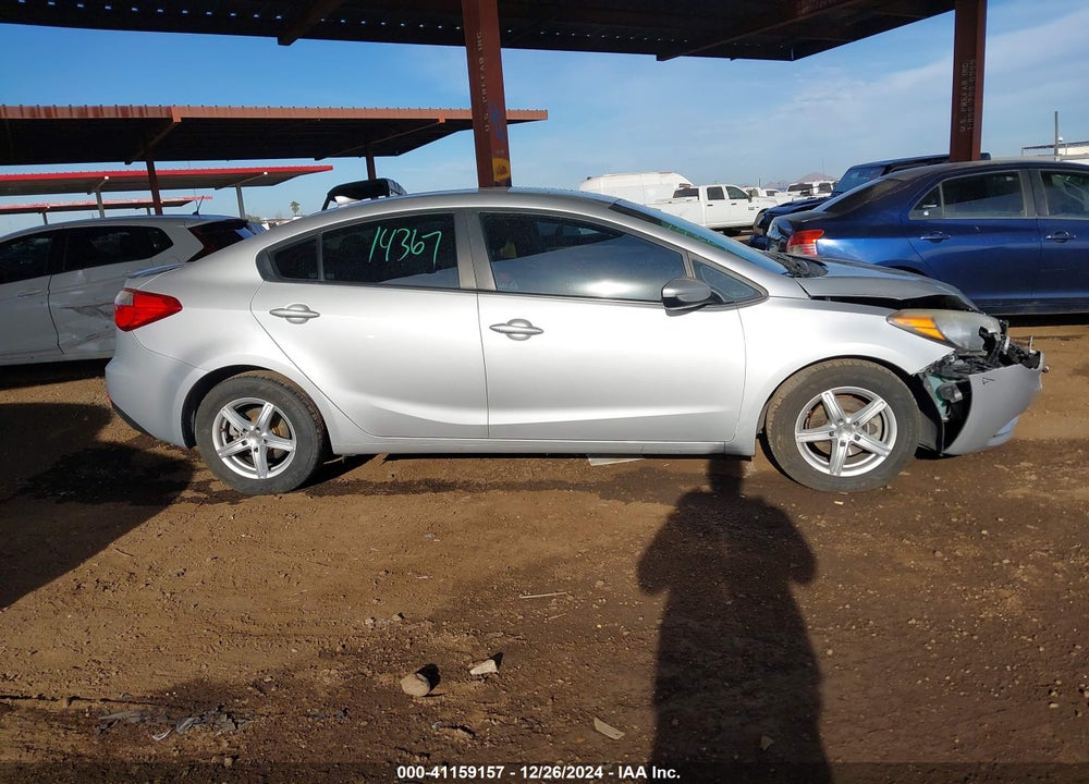 2016 KIA FORTE VIN: KNAFK4A6XG5449467