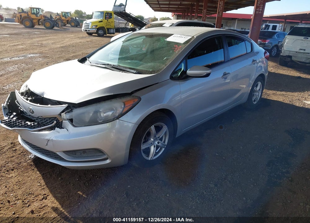 2016 KIA FORTE VIN: KNAFK4A6XG5449467