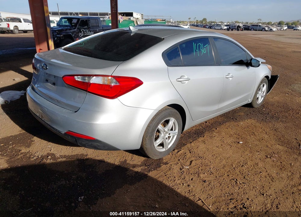 2016 KIA FORTE VIN: KNAFK4A6XG5449467