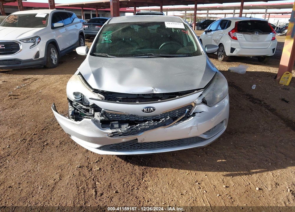 2016 KIA FORTE VIN: KNAFK4A6XG5449467