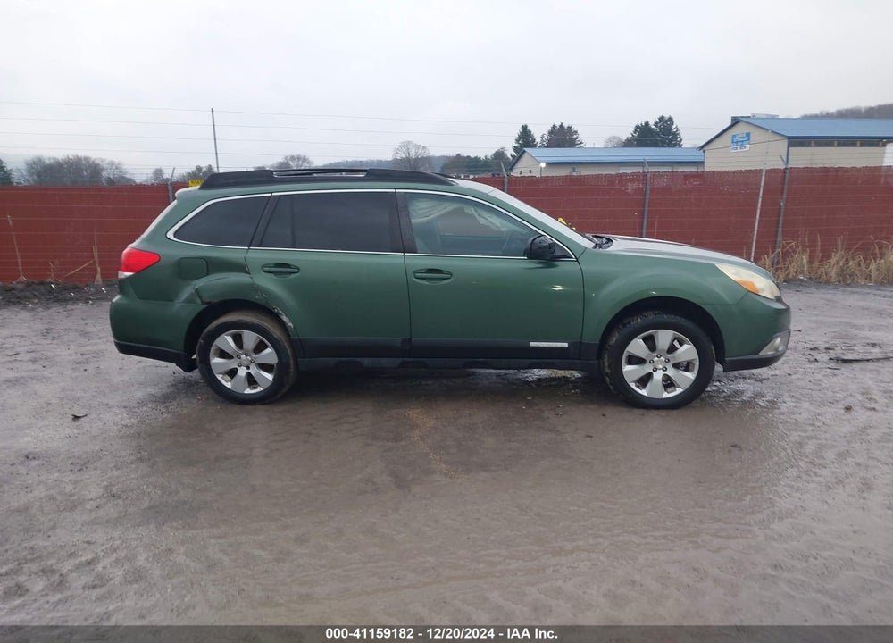 2010 SUBARU OUTBACK 2.5I PREMIUM VIN: 4S4BRBCC8A3374867