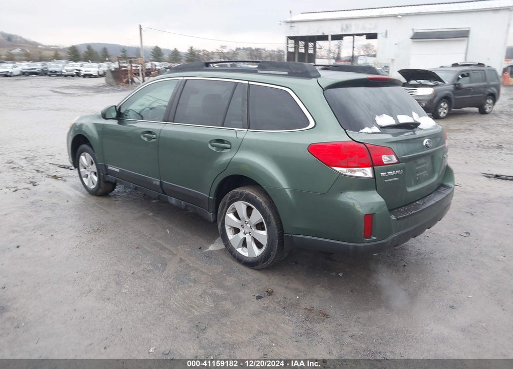 2010 SUBARU OUTBACK 2.5I PREMIUM VIN: 4S4BRBCC8A3374867