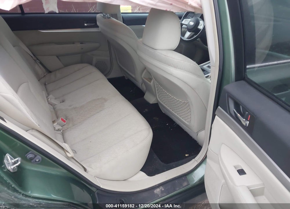 2010 SUBARU OUTBACK 2.5I PREMIUM VIN: 4S4BRBCC8A3374867