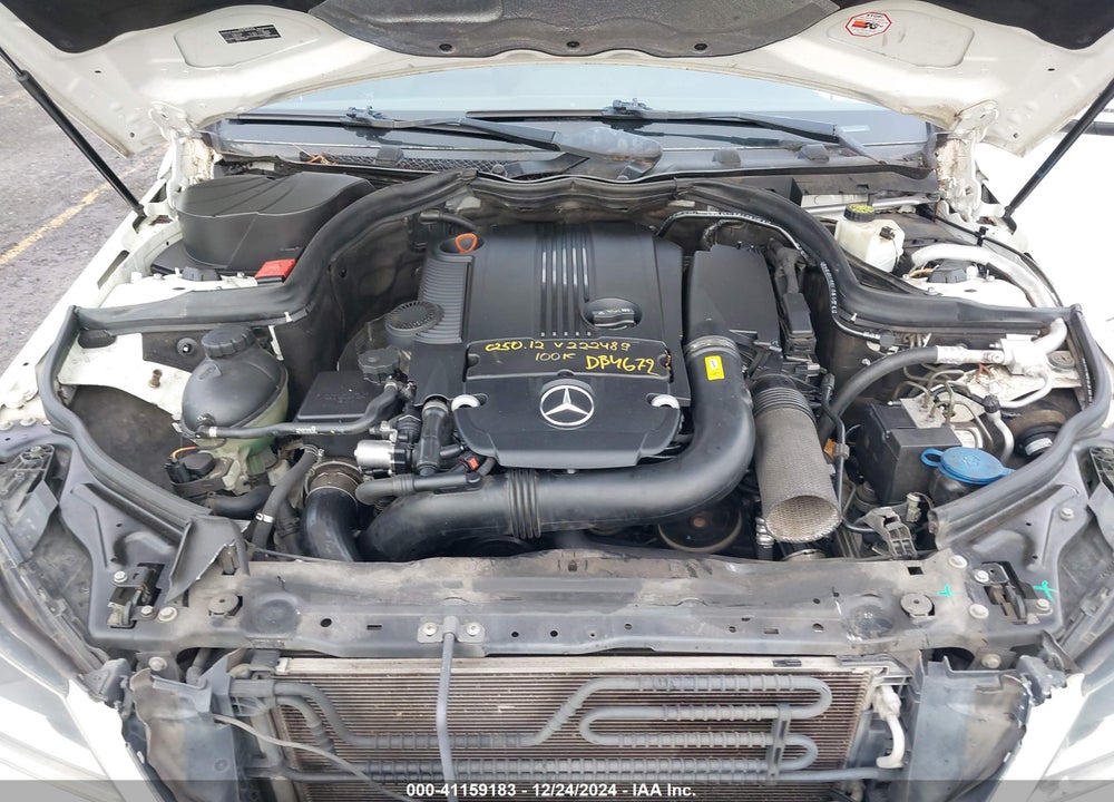 2012 MERCEDES-BENZ C 250 LUXURY/SPORT VIN: WDDGF4HB2CR211796