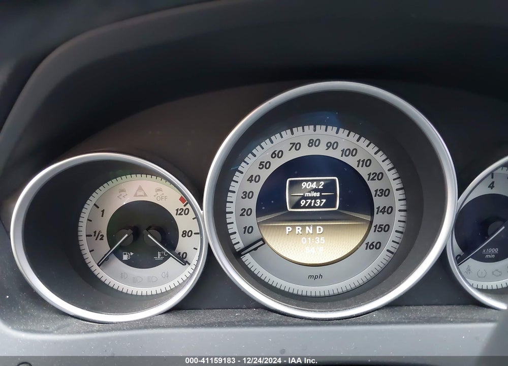2012 MERCEDES-BENZ C 250 LUXURY/SPORT VIN: WDDGF4HB2CR211796