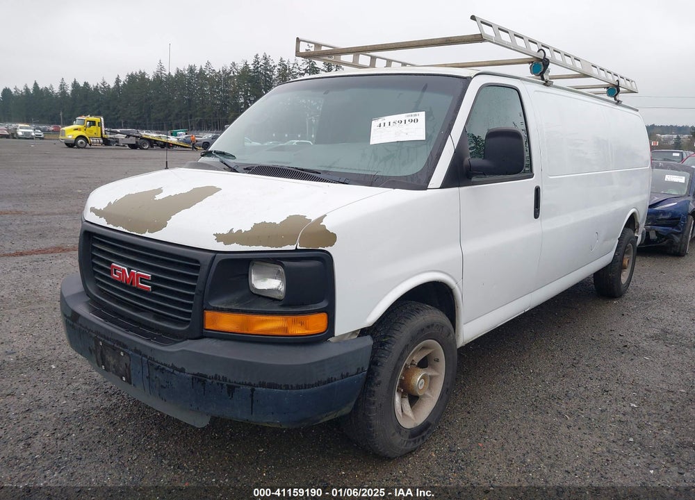 2008 GMC SAVANA WORK VAN VIN: 1GTGG29C381911903