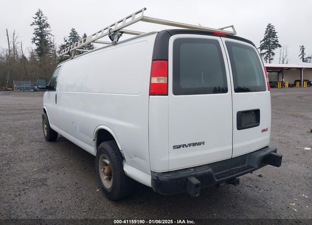 2008 GMC SAVANA WORK VAN VIN: 1GTGG29C381911903