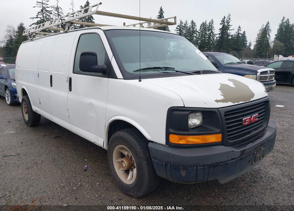 2008 GMC SAVANA WORK VAN VIN: 1GTGG29C381911903