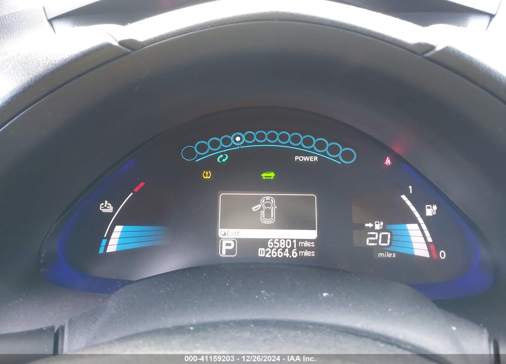 2013 NISSAN LEAF S VIN: 1N4AZ0CP3DC400177