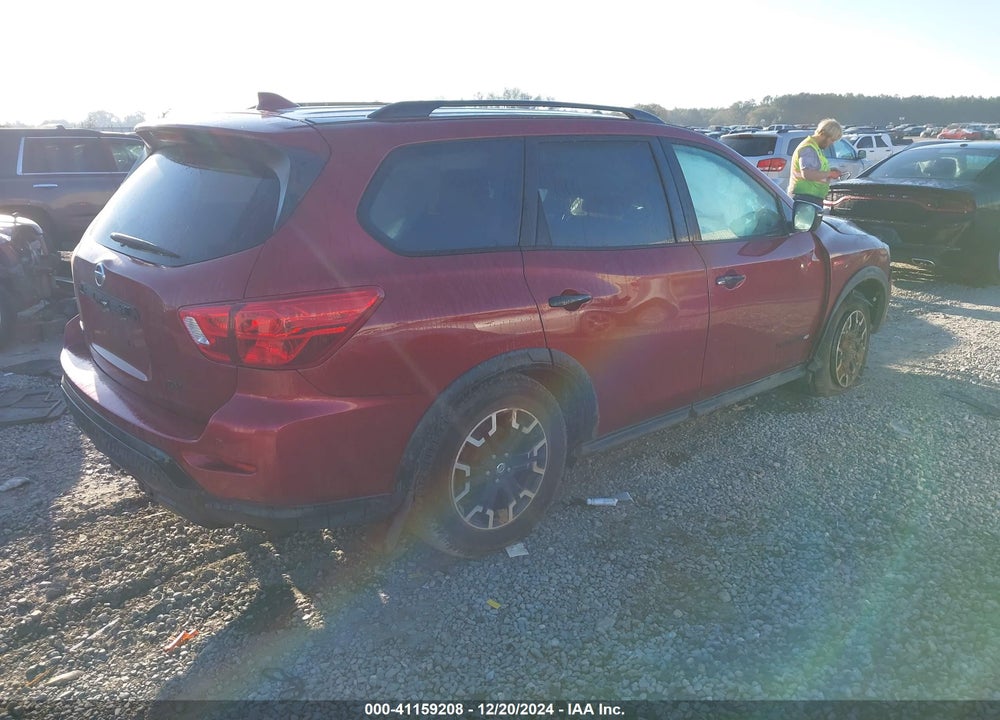 2019 NISSAN PATHFINDER SV VIN: 5N1DR2MN5KC651789