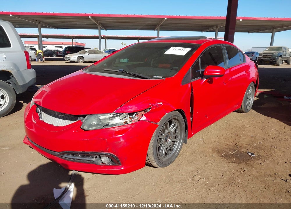 2014 HONDA CIVIC VIN: 2HGFB6E51EH702974