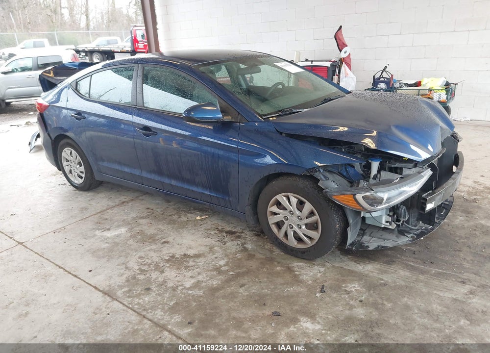 2018 HYUNDAI ELANTRA SE VIN: 5NPD74LF3JH267075