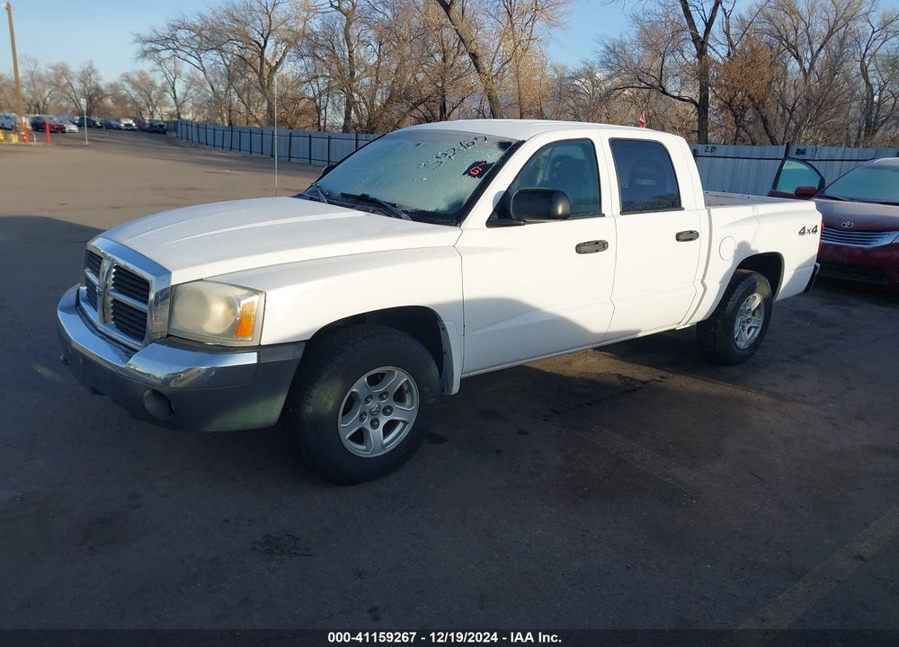 2005 DODGE DAKOTA SLT VIN: 1D7HW48N75S265895