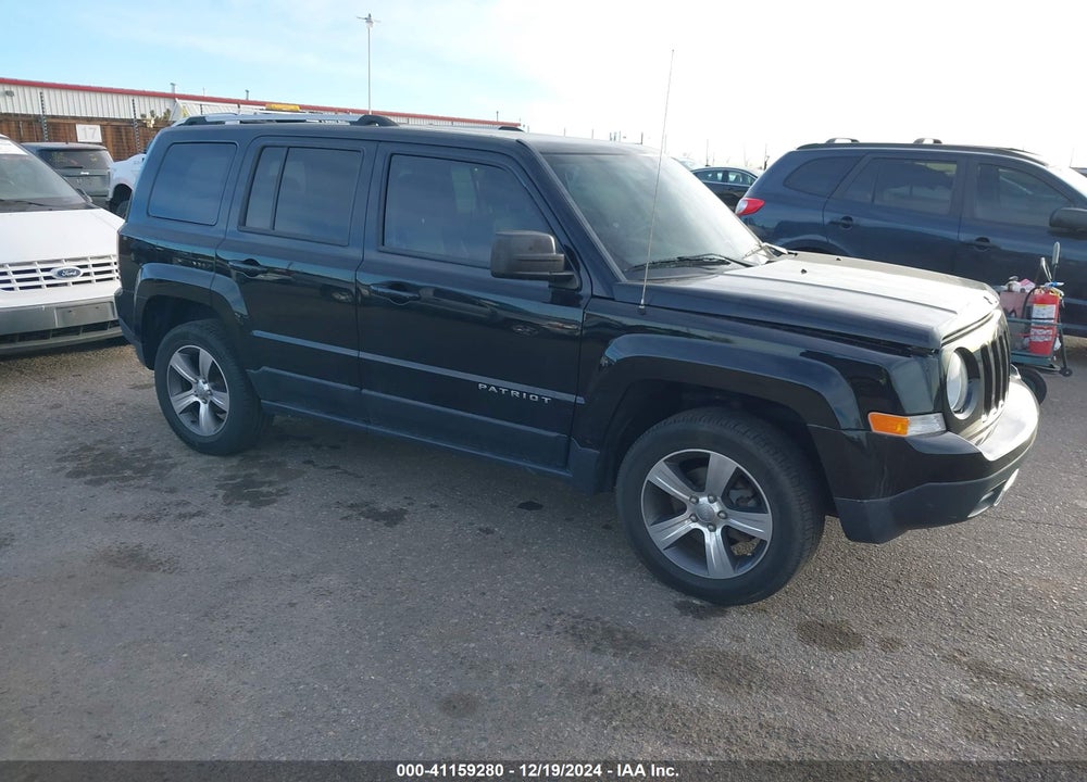 2016 JEEP PATRIOT HIGH ALTITUDE EDITION VIN: 1C4NJRFB6GD619186