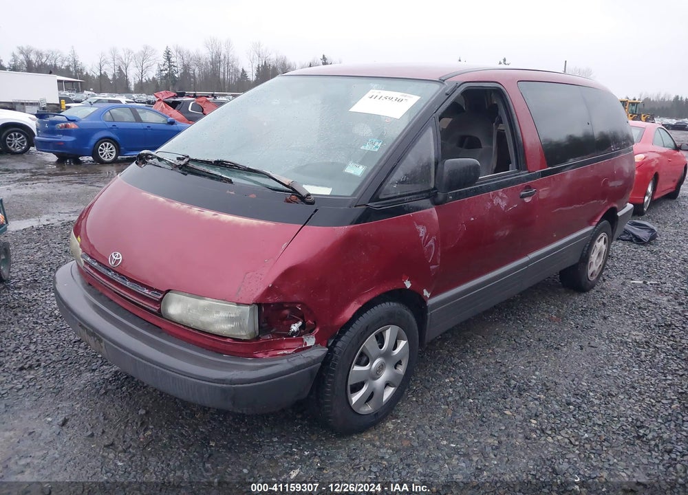 1993 TOYOTA PREVIA LE VIN: JT3AC12R0P1090594