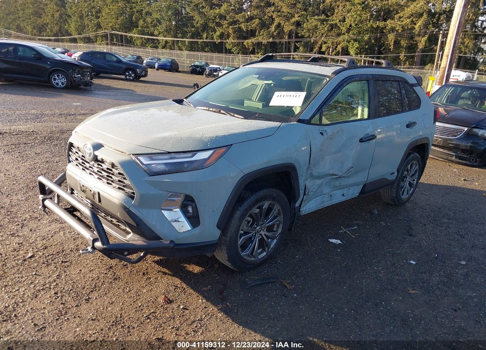 2022 TOYOTA RAV4 HYBRID XLE PREMIUM VIN: JTMB6RFV9ND523516