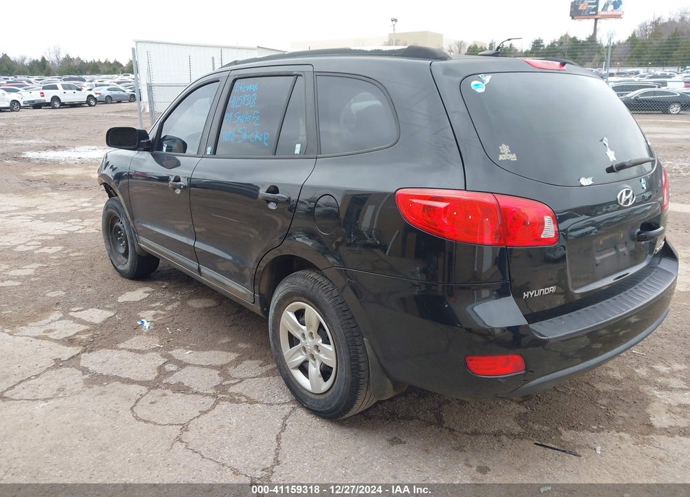 2009 HYUNDAI SANTA FE VIN: 5NMSG13D89H251127