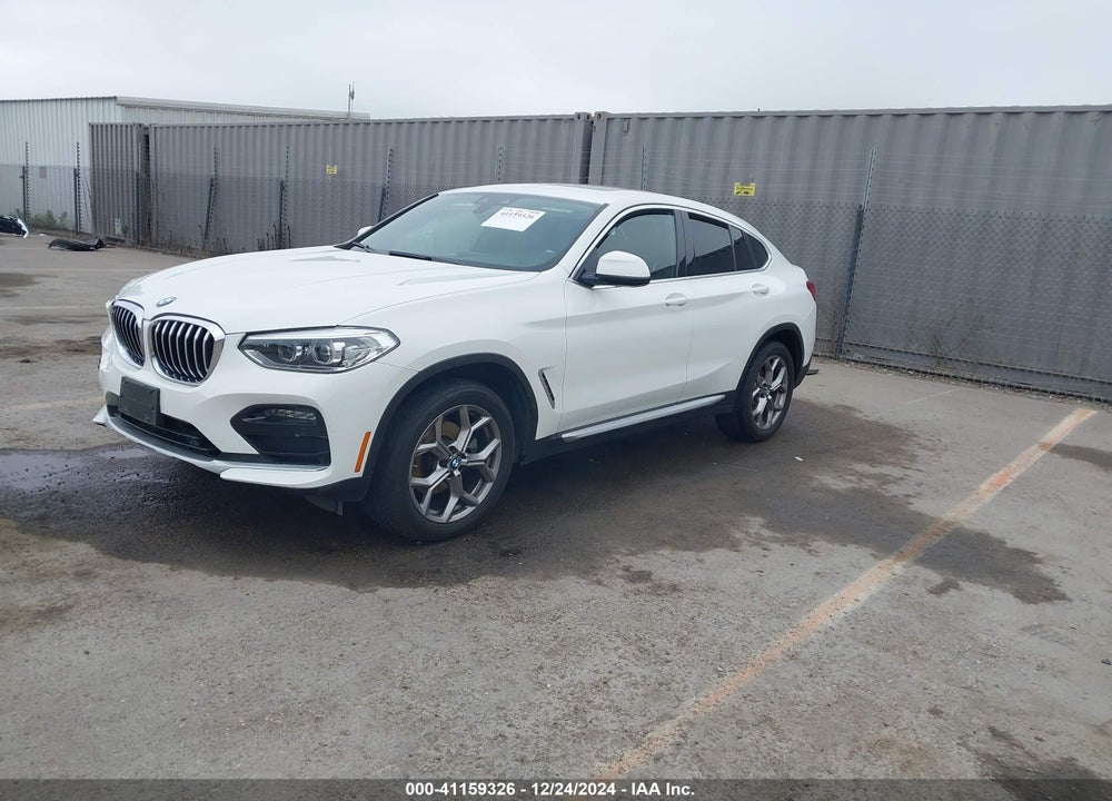 2020 BMW X4 XDRIVE30I VIN: 5UX2V1C05L9C53375