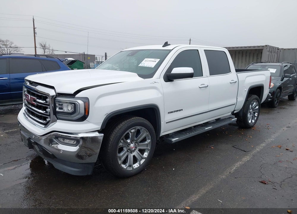 2018 GMC SIERRA 1500 SLT VIN: 3GTU2NEC7JG404504