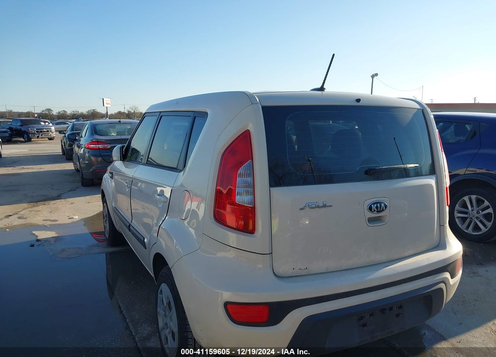 2013 KIA SOUL VIN: KNDJT2A5XD7756594