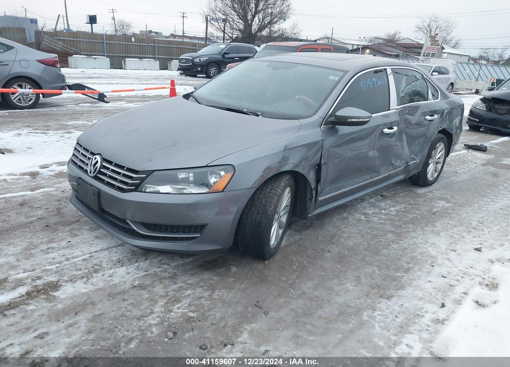 2012 VOLKSWAGEN PASSAT 2.5L SEL VIN: 1VWCH7A38CC035909