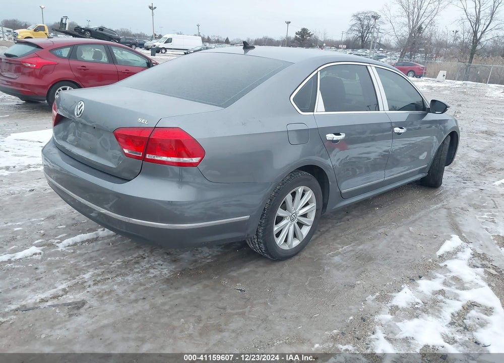 2012 VOLKSWAGEN PASSAT 2.5L SEL VIN: 1VWCH7A38CC035909