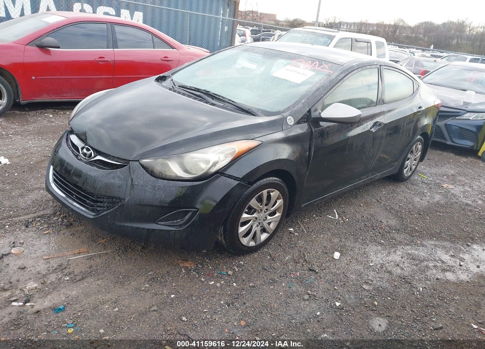 2012 HYUNDAI ELANTRA VIN: KMHDH4AE6CU320525