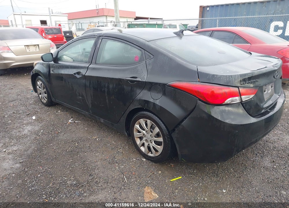 2012 HYUNDAI ELANTRA VIN: KMHDH4AE6CU320525