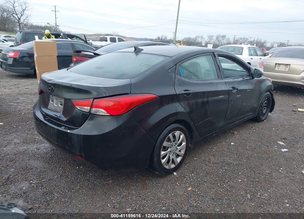 2012 HYUNDAI ELANTRA VIN: KMHDH4AE6CU320525