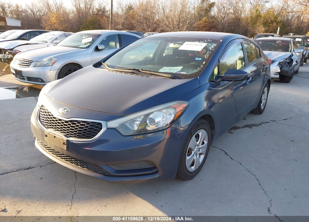 2016 KIA FORTE LX VIN: KNAFK4A60G5586188