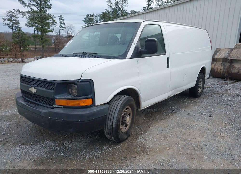 2007 CHEVROLET EXPRESS WORK VAN VIN: 1GCGG25V371225690