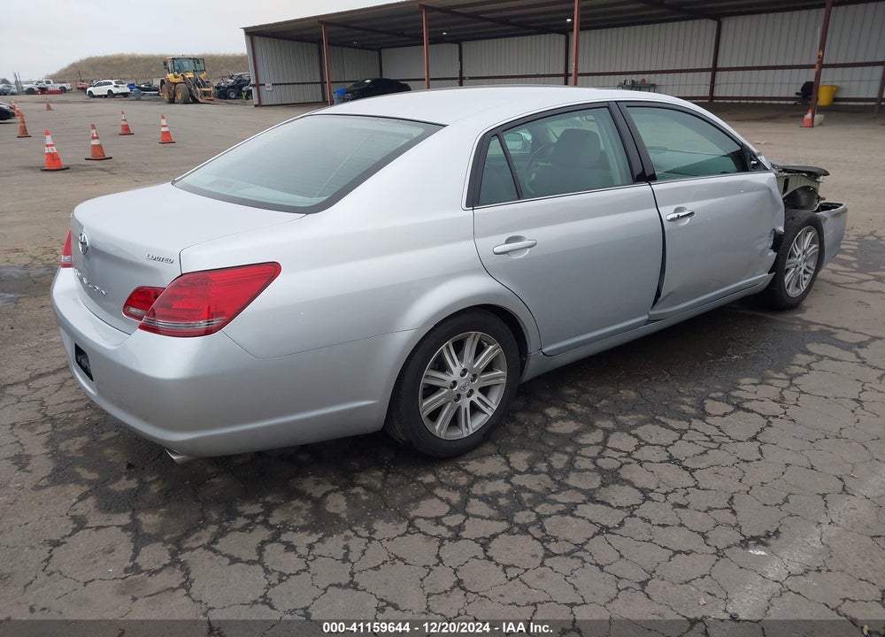 2008 TOYOTA AVALON LIMITED VIN: 4T1BK36B48U264027