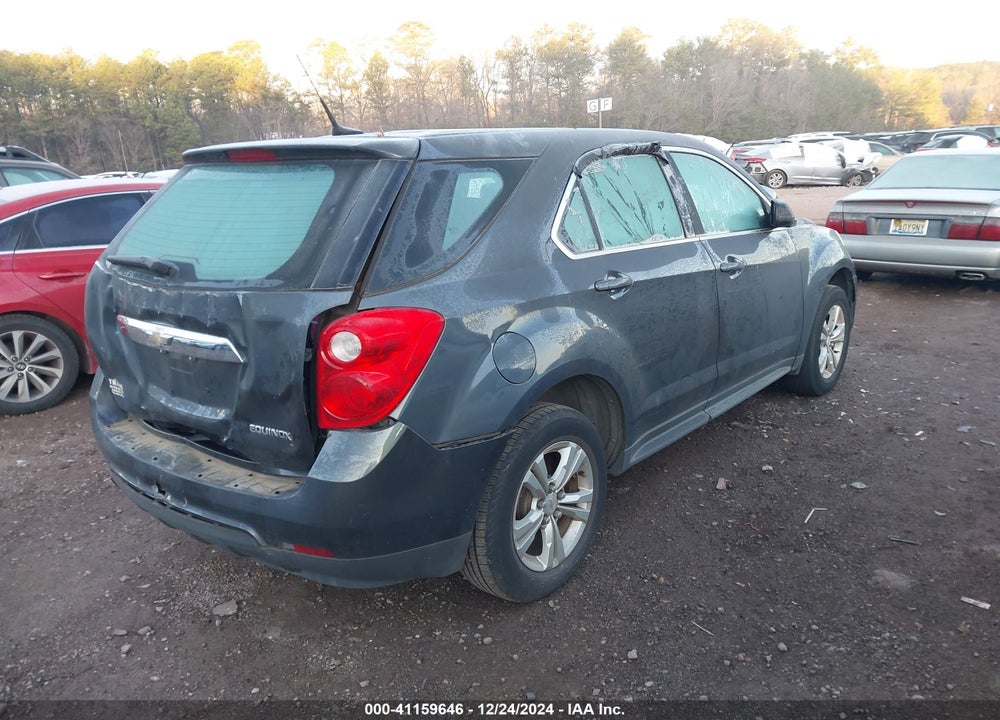 2011 CHEVROLET EQUINOX LS VIN: 2CNALBEC5B6233291