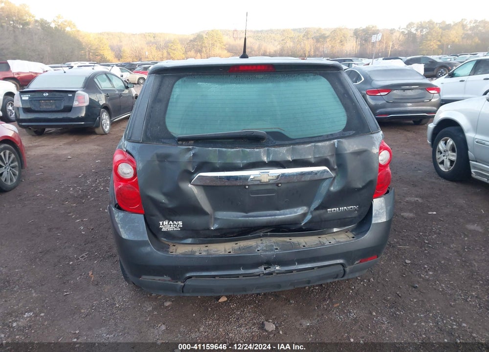 2011 CHEVROLET EQUINOX LS VIN: 2CNALBEC5B6233291