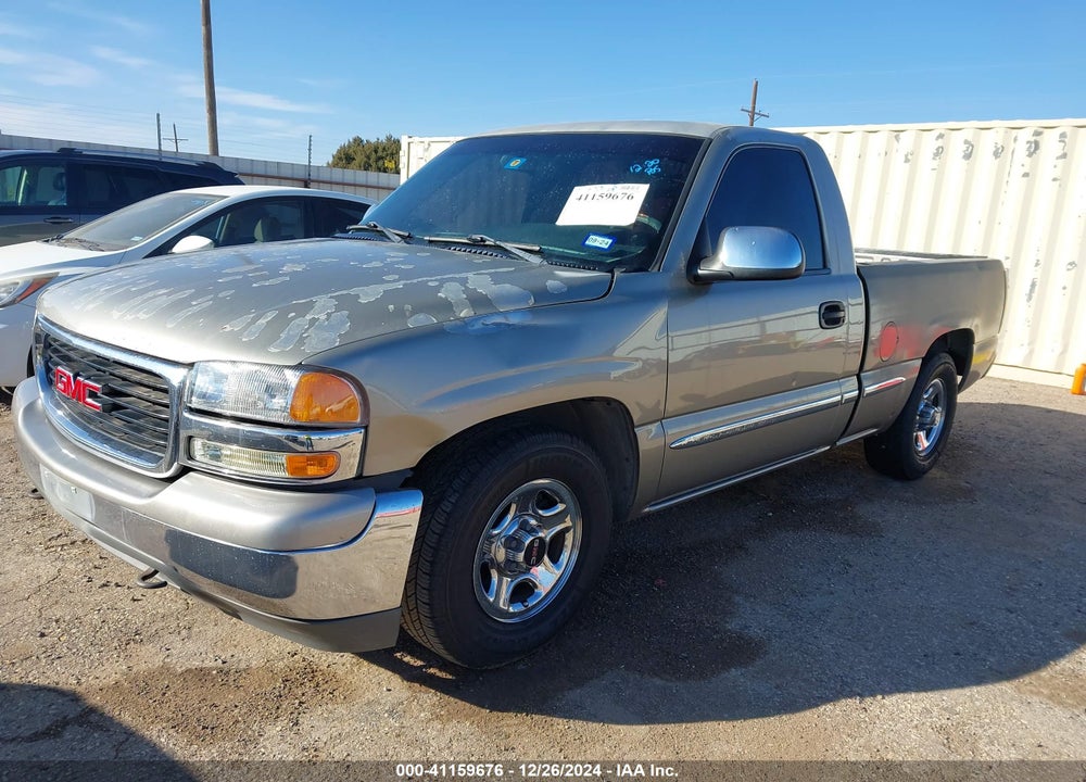 2001 GMC SIERRA 1500 SLE VIN: 1GTEC14V31Z249494