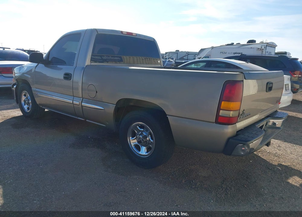 2001 GMC SIERRA 1500 SLE VIN: 1GTEC14V31Z249494