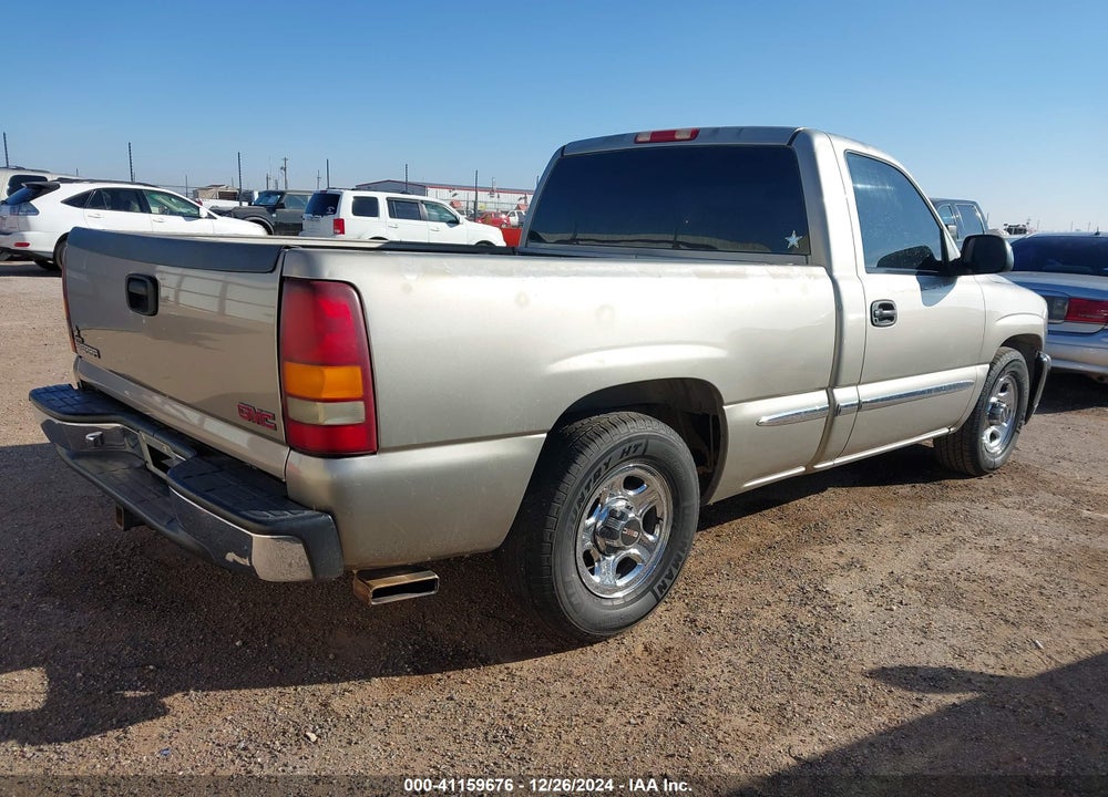 2001 GMC SIERRA 1500 SLE VIN: 1GTEC14V31Z249494