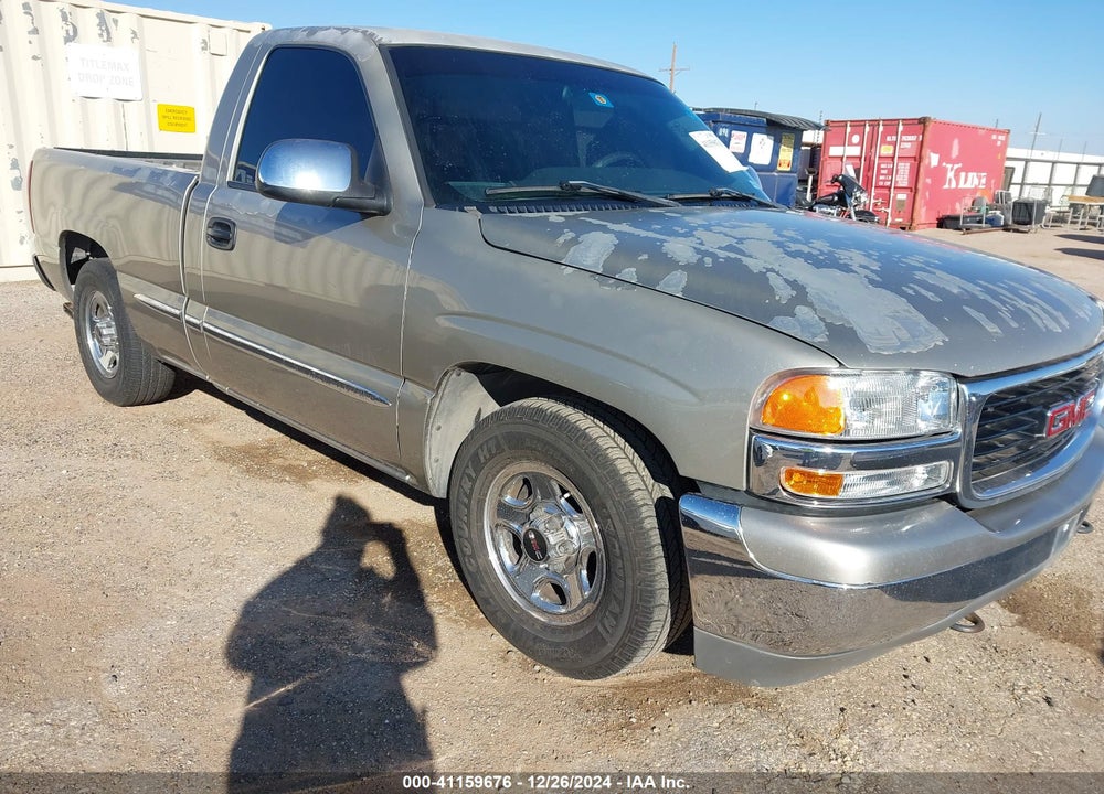 2001 GMC SIERRA 1500 SLE VIN: 1GTEC14V31Z249494