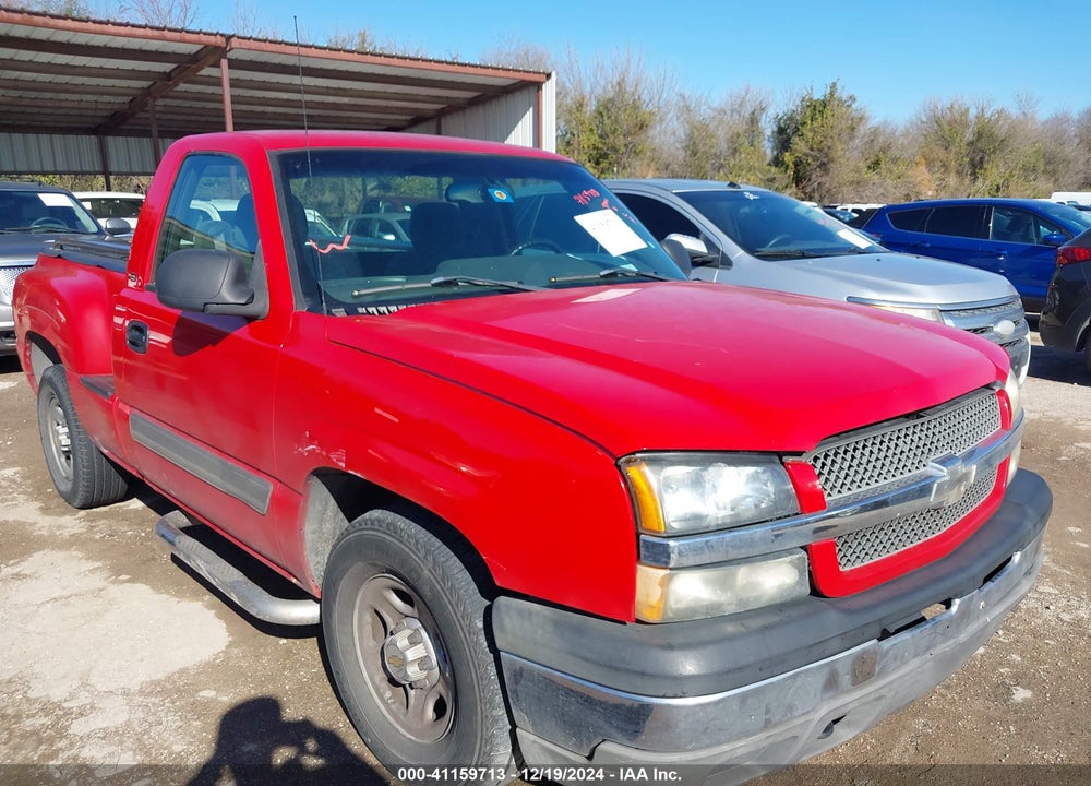 2003 CHEVROLET SILVERADO 1500 LS VIN: 1GCEC14V03Z347305