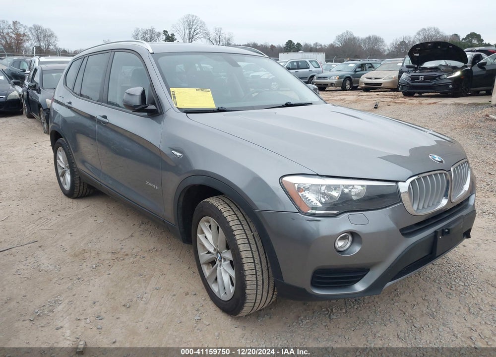 2017 BMW X3 XDRIVE28I VIN: 5UXWX9C31H0W66472