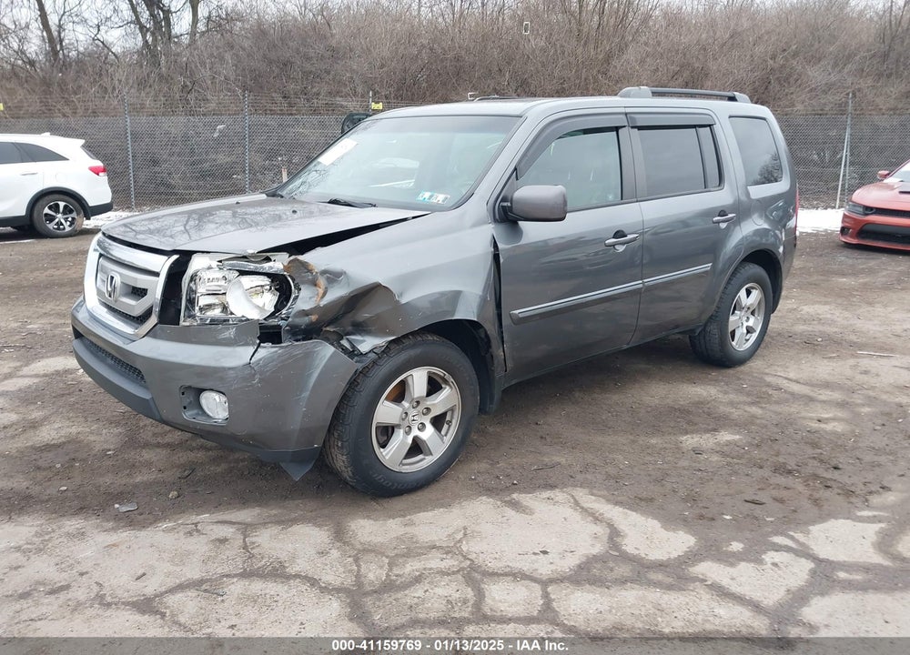 2011 HONDA PILOT EX-L VIN: 5FNYF4H58BB083805