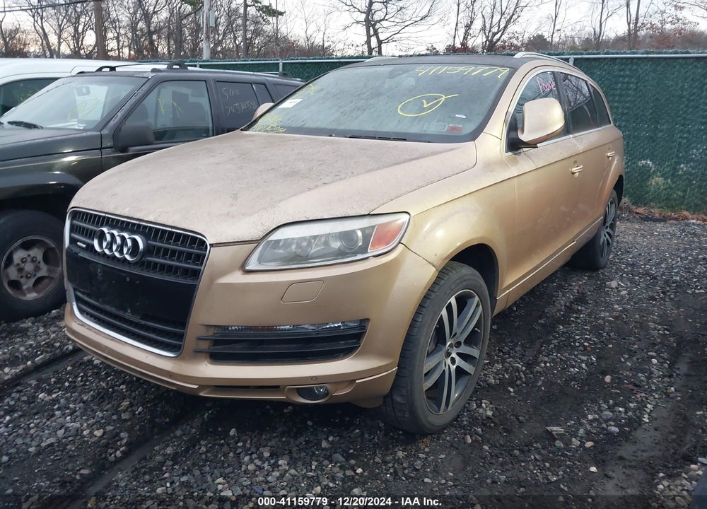 2008 AUDI Q7 3.6 PREMIUM VIN: WA1BY74L38D037430