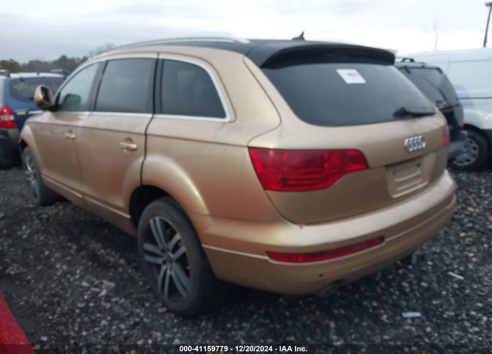 2008 AUDI Q7 3.6 PREMIUM VIN: WA1BY74L38D037430